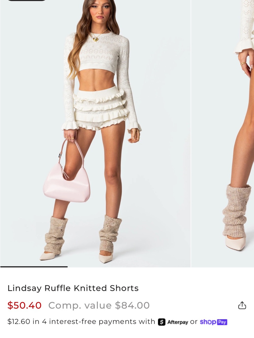 EDIKTED BUNDLE- 2 matching sets, one tank, one skort, one shorts